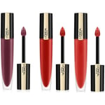 L'oréal Læbestift Set of 3 Matte Liquid Lipsticks Signature - 103/113/115