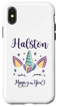 iPhone X/XS First Name Halston Personalized Halston Case