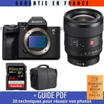 Sony A7S III + FE 24mm F1.4 GM + SanDisk 64GB Extreme PRO UHS-II SDXC 300 MB/s + Sac + Guide PDF ""20 TECHNIQUES POUR RÉUSSIR VOS PHOTOS