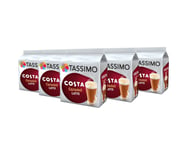 TASSIMO Costa Caramel Latte Coffee Pods T-Discs Pack of 5  40 Drinks Next Day 24