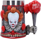 Nemesis Now Officially Licensed IT Chapter 2 Time to Float Tankard, Red, 15.5cm