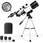 OPTISKT TELESKOP astronomiskt teleskop 150x zoom HD pedagogisk med 30070 mm stativ för barn nybörjare Uve6