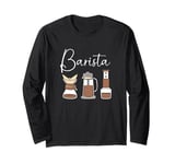 Coffee Brewing Machine Barista Coffee Maker Long Sleeve T-Shirt