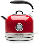 Haden Jersey Red Kettle - 1.5L, Indicator Light & Precise temperature gauge, 30