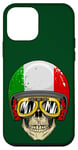 iPhone 12 mini Made In Italy Cool Italian Flag Skull Illustration Graphic Case