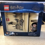 NEW LEGO HARRY POTTER LUNCH SET, HOGWARTS BOTTLE & LUNCH BOX BRAND NEW