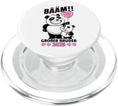 Bääm Großer Bruder 2025 Pandas Frère Panda PopSockets PopGrip pour MagSafe