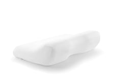 TEMPUR Millennium Oreiller viscoelastique en matériau TEMPUR, oreiller ergonomique cervical pour dormir sur le dos ou sur le côté, oreiller firm, M (54 x 32 x 11/6 cm), Blanc