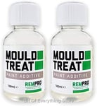 Rempro 2 x 100ml Anti-Mould Paint Additive - Prevention & Control of Black Mould