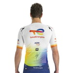 Sportful Total Energies Bomber Short Sleeve Jersey White 2XL Man