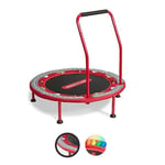 Radio Flyer Trampoline 2 en 1 pour Enfant de 1,5 à 4 Ans, 731AZ, Red, Taille Unique