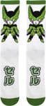 Dragon Ball Z Cell Chibi Anime Athletic Crew Socks