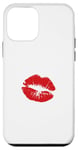 Coque pour iPhone 12 mini Rouge à lèvres Mark Kiss