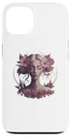 Coque pour iPhone 13 Sculpture Femme Femmes Autonomisation Fleurs