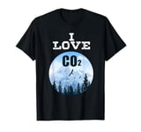 I Love CO2 Anti-Climate Change Diesel Driver Demo T-Shirt