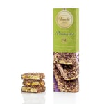 Venchi - Chocoviar Pistachio Chocolate Soft Bar, 200 g - With Crunchy Pistachios, Toffee Crumbs and Cocoa Nibs - Gluten Free