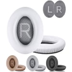 Öronkuddar för Bose QuietComfort - QC35/QC25/QC15/AE2 Hörlurar White Vit