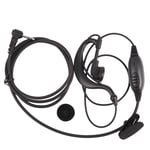 G Shaped Earphone Headphone with PTT Microphone for   Talkabout MR350R2233