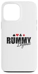 Coque pour iPhone 13 Pro Max Rummy Legend Hobby Jeu de cartes Romme