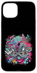 Coque pour iPhone 15 Plus Cool Urban Hip Hop Rock Musique streetwear graffiti DJ graphique