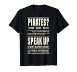 One Piece Pirates No No No World Government Poster T-Shirt