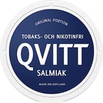 Qvitt Snus Original Salmiak BF 2024-12-02