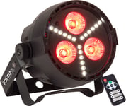 IBIZA LED PAR RGBW ja Strobe