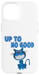 Coque pour iPhone 15 Jusqu'à No good, Cat