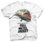 Hybris Full Metal Jacket Poster T-Shirt (White,M)