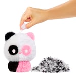 Fluffie Stuffiez Small Collectible Plush - PANDA - Suprise Reveal Unboxing with ASMR Fidget DIY Fur Pulling, Ultrasoft Fluff - Great for Kids Ages 4+