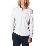 Columbia Mens Klamath Range 2 Half Zip Fleece Pull Over, White X City Grey, L EU