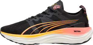 Puma ForeverRun Nitro Mens Running Shoes Black Support Cushioned Sports Trainers