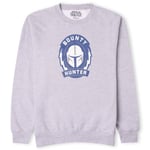 Star Wars The Mandalorian Bounty Hunter Sweatshirt - Grey - L - Grey