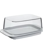Mepal - Beurrier - pour 250 gr de beurre - couvercle transparent - rentre parfaitement dans la porte du réfrigérateur - convient au lave-vaisselle - nouvelle édition