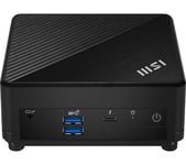 MSI Cubi 5 12M Barebone Mini Desktop PC - Intel®Core i7, Black, Black