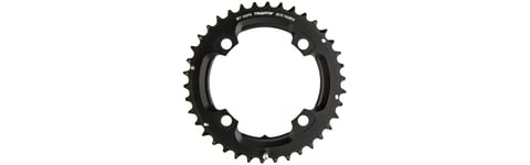 Sram MTB 38T Drev Sort, 104 BCD, 2 x 10-Delt