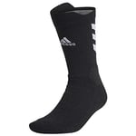 Adidas Ask Crew Mc Socks - Black/White/White, XXX-Large