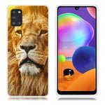 Samsung Deco Galaxy A31 kuoret - Leijona Monivärinen