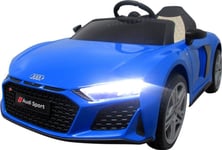 Audi Audi R8 Sport Blå Batteridrevet Bil Eva Skinnfjernkontroll