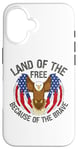 Coque pour iPhone 16 USA Eagle Land of the Free à cause du Brave Memorial