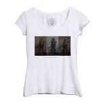 T-Shirt Femme Col Echancré Fallout 4 Raiders Jeux Video Apocalypse Survival