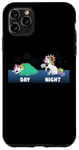 Coque pour iPhone 11 Pro Max Sleep All Day Play Games All Night Unicorn Gamer