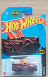 HOT WHEELS 2021 CLASSIC TV SERIES BATMOBILE, BLACK/ ORANGE, LONG CARD .