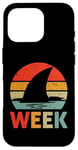 iPhone 16 Pro 2025 Week Retro Shark Fin Lover Sea Ocean Animal Summer Trip Case