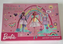 MATTEL Calendrier de l'Avent Barbie Dreams dès 3 ans