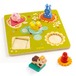 Djeco - Duck & friends Puzzle, 5 pcs