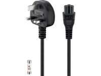 Kabel Zasilający Acc Power Cable 1.8M, Uk Power Plug > Iec C5 Jack ( Mickey) - 2-Uk_Iec_5