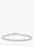 Milton & Humble Jewellery Pre-Loved 18ct White Gold Diamond Tennis Bracelet