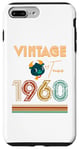 Coque pour iPhone 7 Plus/8 Plus Vintage Taurus 1960 Hommes Femmes