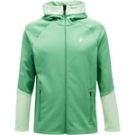 Peak Performance Rider Full Zip Hettegenser Herre - Grønn - str. S